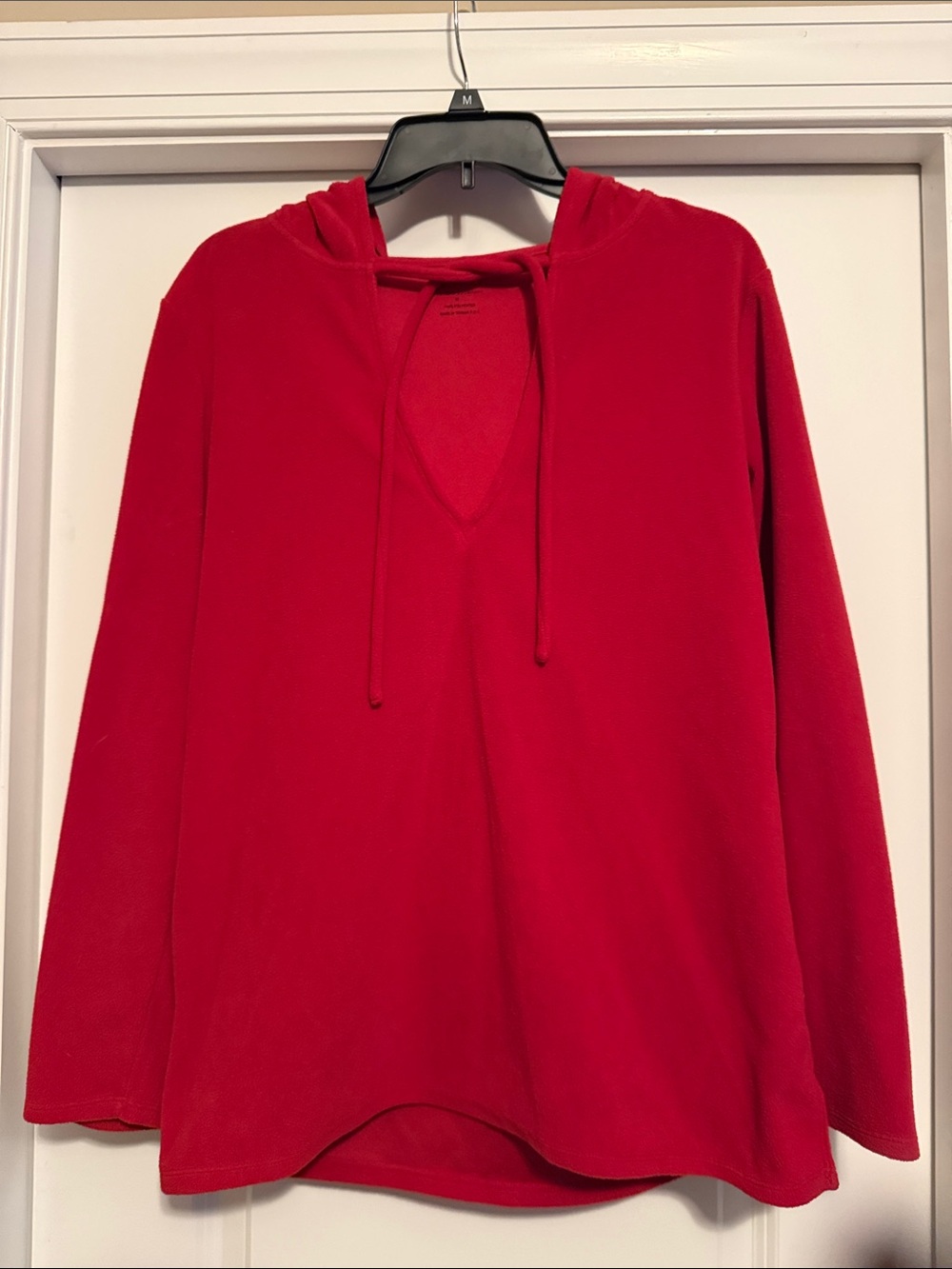 New York & Company Red Sport Knit Top